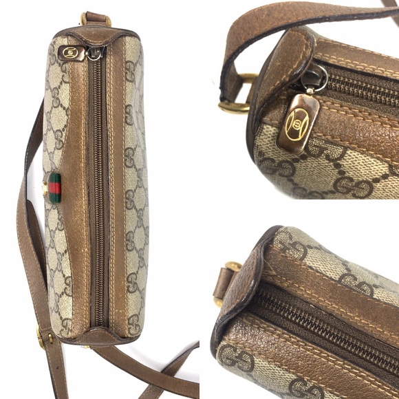 Authentic Gucci brown monogram canvas crossbody - Picture 12 of 16